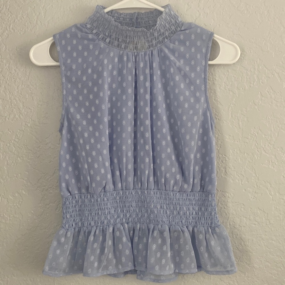 Japna baby blue top